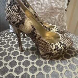 Steve Madden Snakeskin Heels